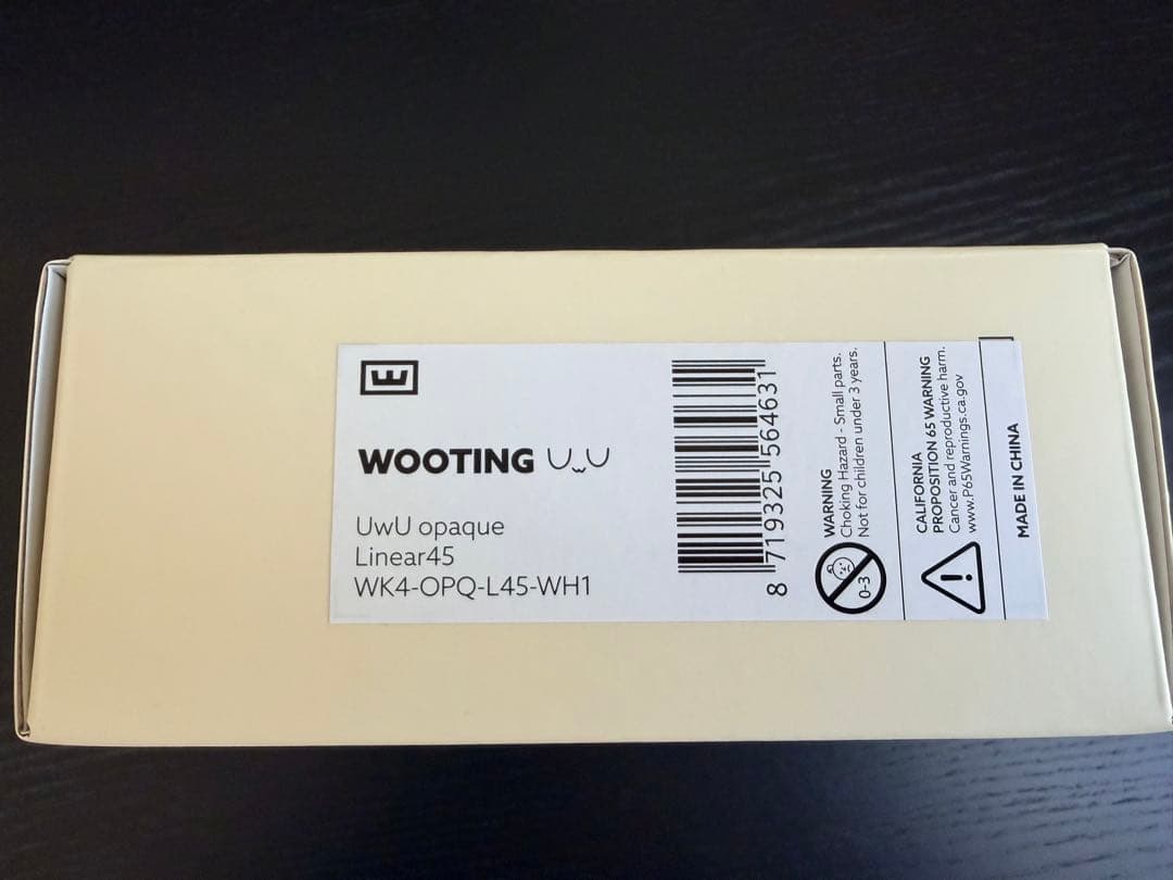 Wooting UwU RGBなし