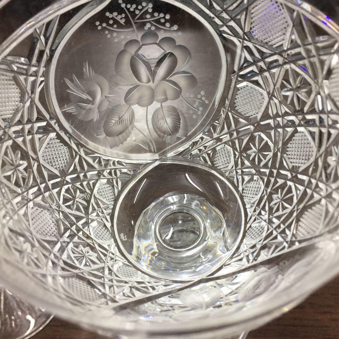 マイセンアンティーククリスタルペア