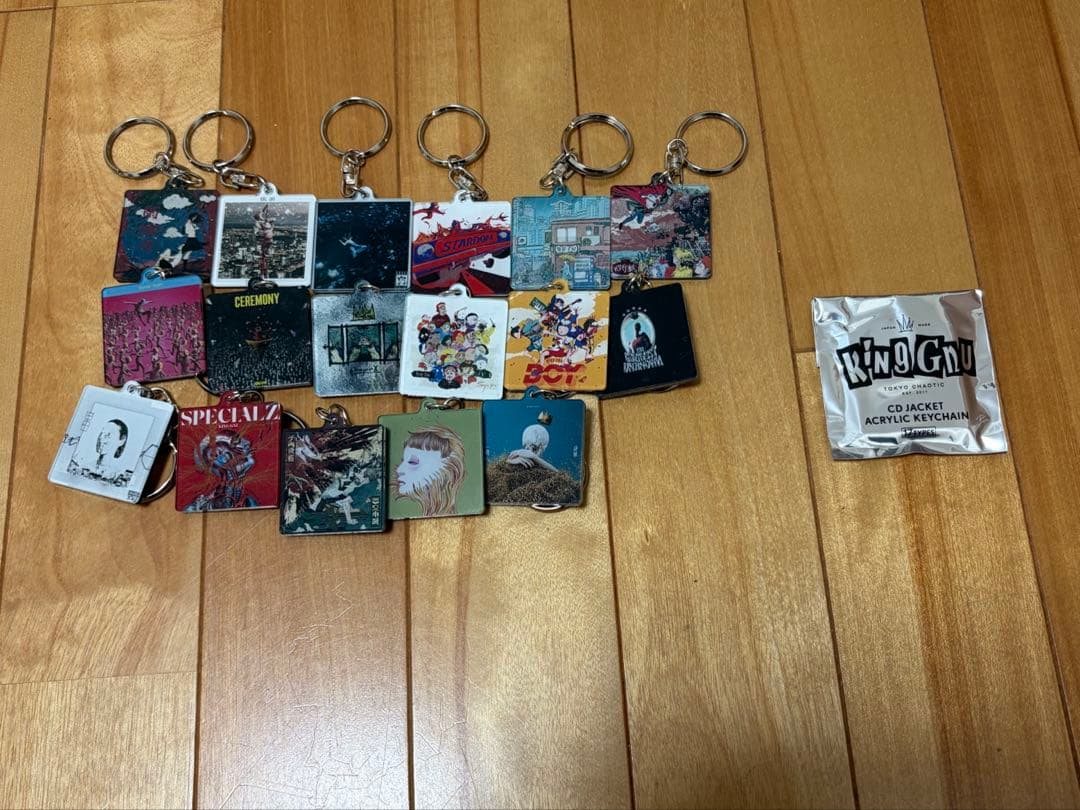King Gnu アクリルキーホルダー　全種類
