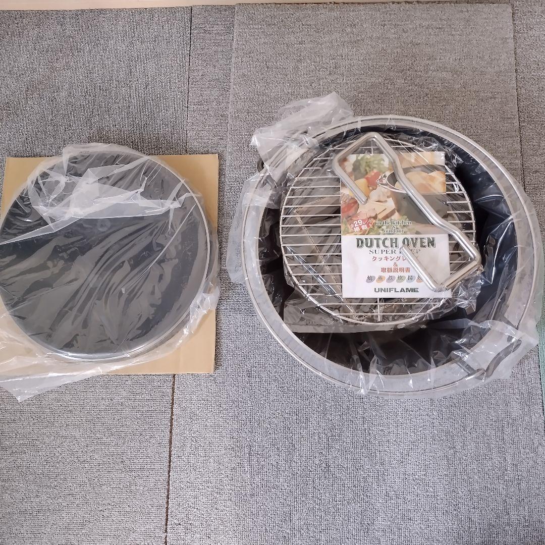 【希少廃番・新品・未使用】UNIFLAME ダッチオーブン 12インチ　深型