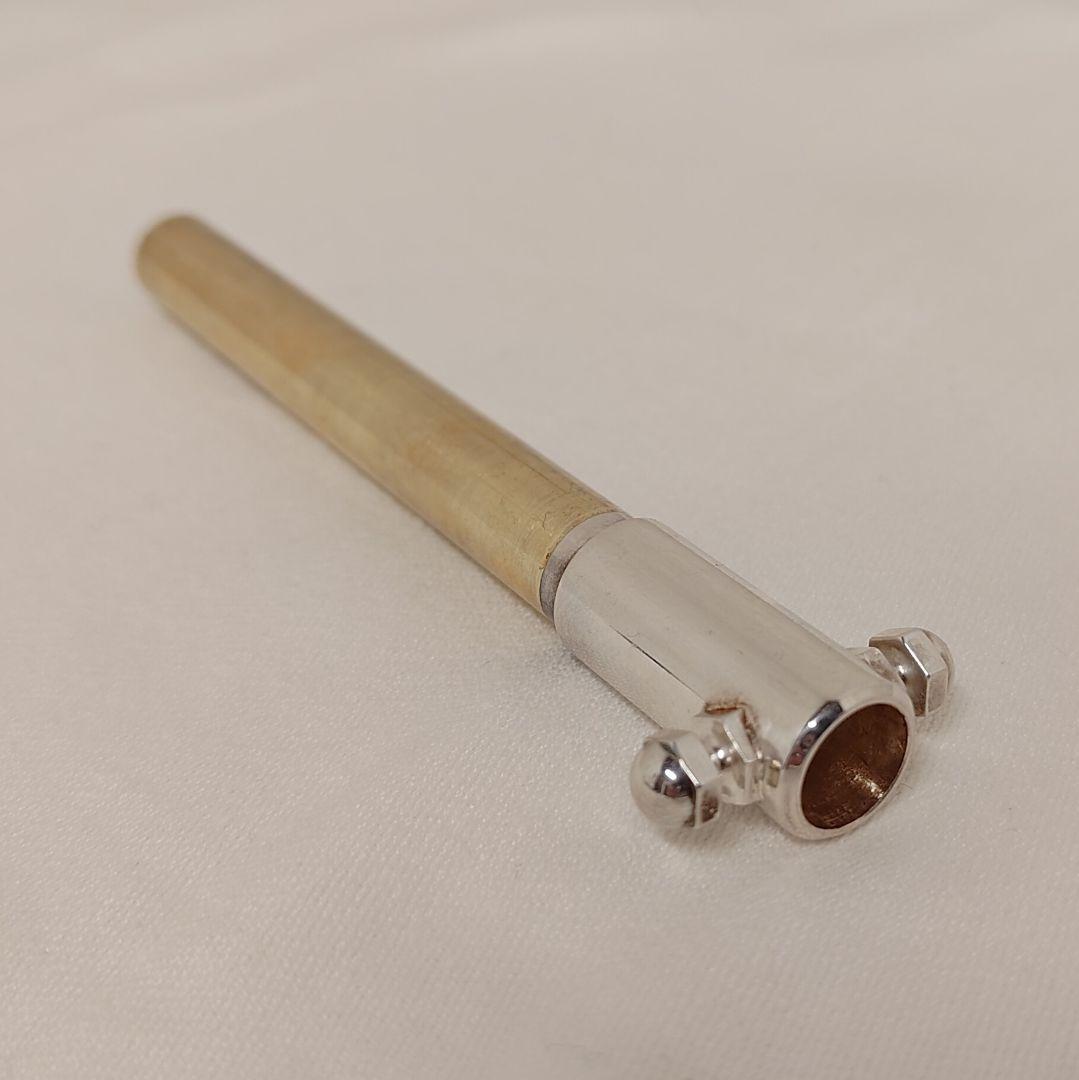 シルキー(schilke)ピッコロトランペット用A管マウスパイプ(シルバー)