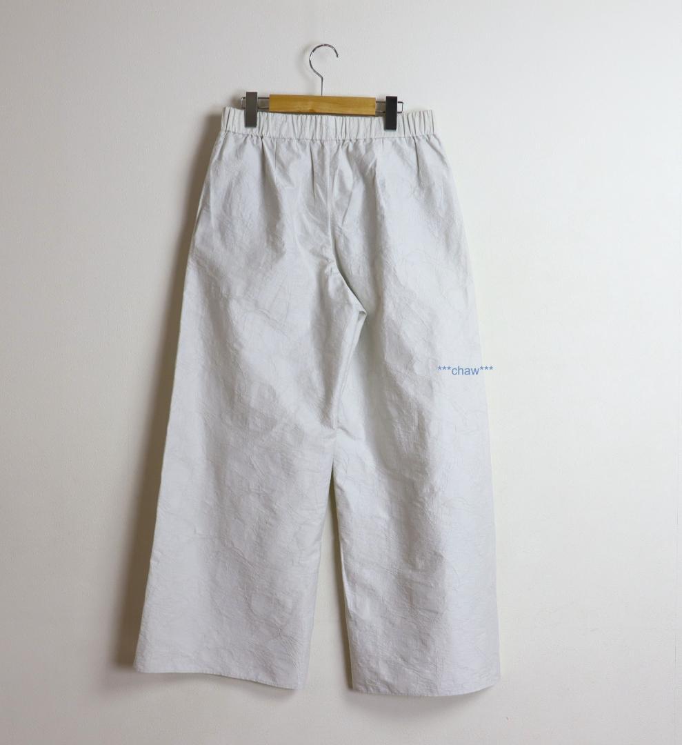 theory luxe 24SS ウォッシャブル ワイド パンツ