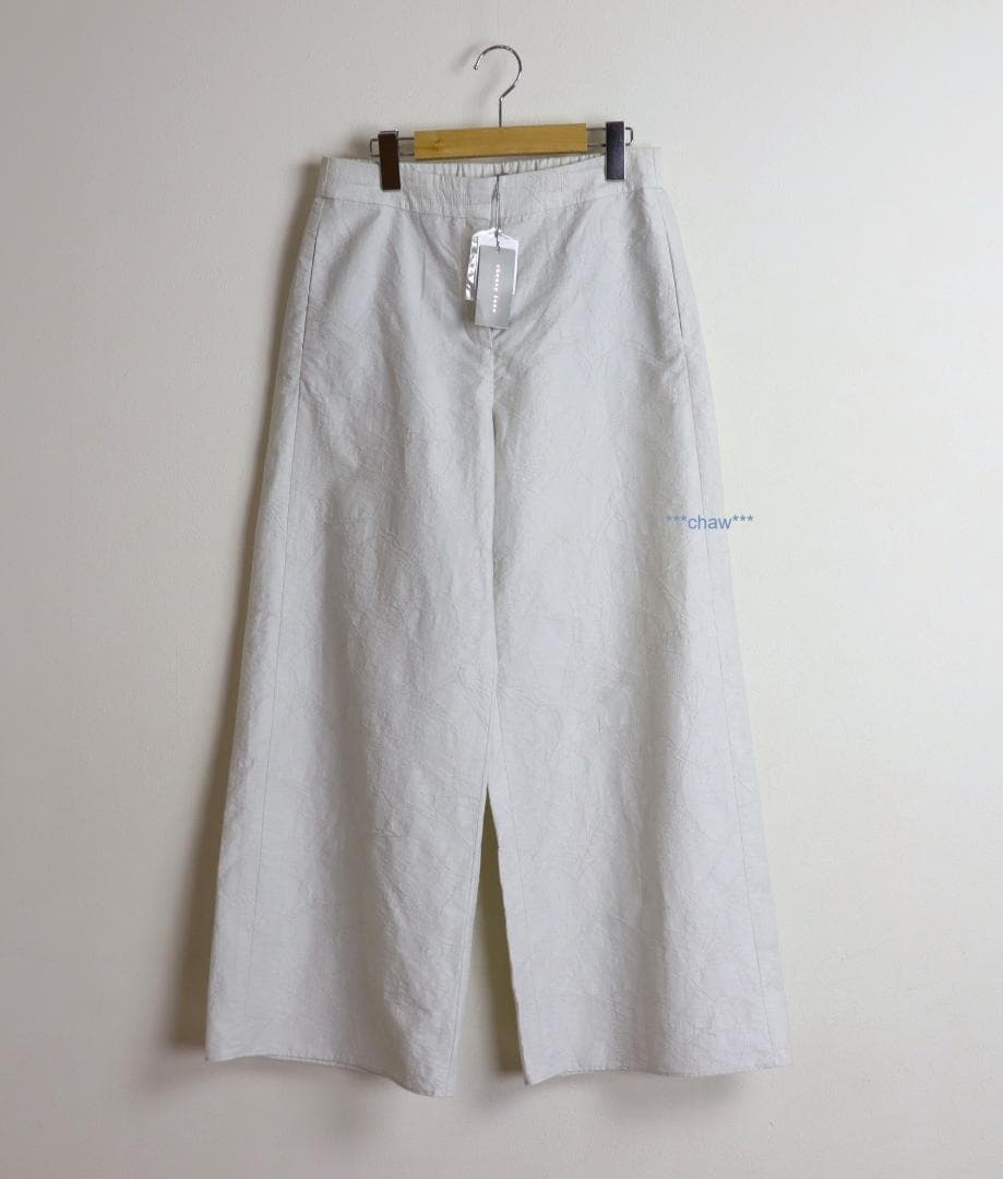 theory luxe 24SS ウォッシャブル ワイド パンツ