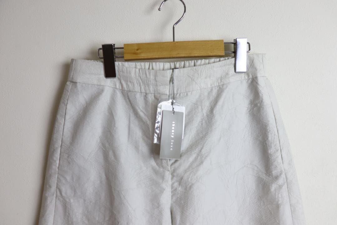 theory luxe 24SS ウォッシャブル ワイド パンツ