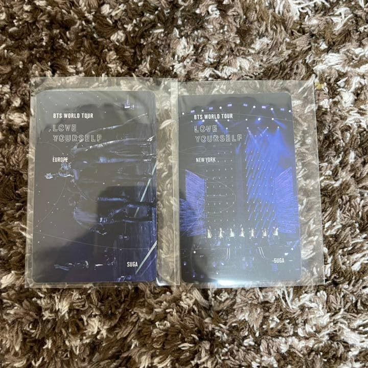 BTS トレカ ニューヨーク ヨーロッパ Blu-ray ユンギ SUGA