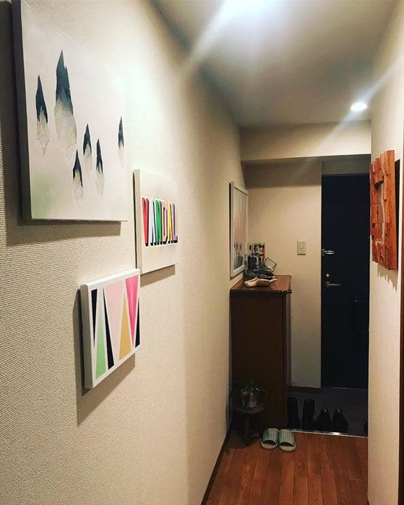 【手描き】オリジナルアート 絵画 キャンパス 3点セット