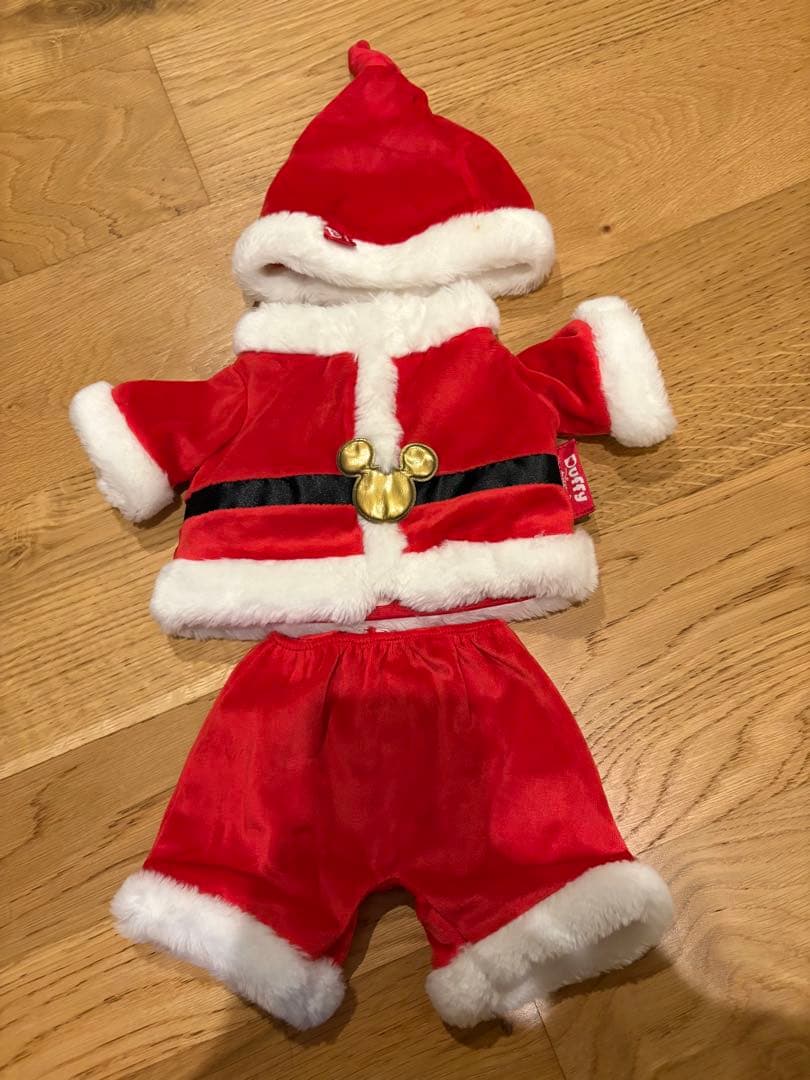 WDW ダッフィーコスチューム　サンタ