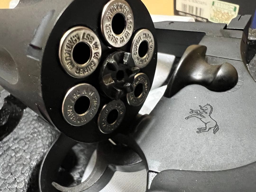 東京マルイ 6inch コルトパイソン 357マグナム 6インチ 24連射 美品