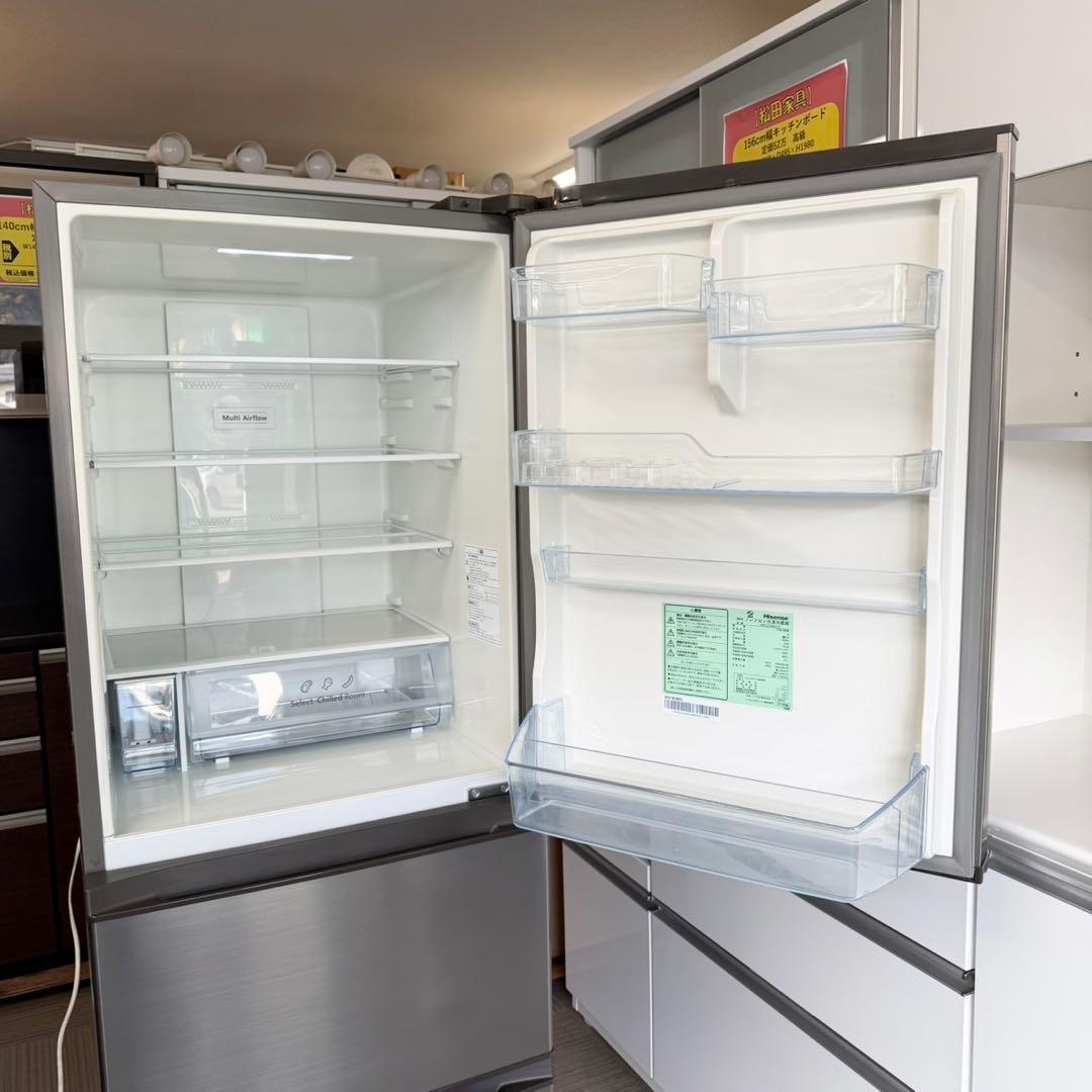 【美品‼️】ハイセンス 2020年製 360L冷蔵庫 自動製氷 セレクトチルド室