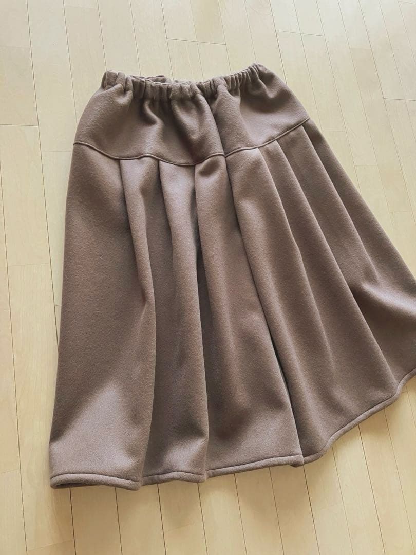 ガウチョパンツ ウールビーバー