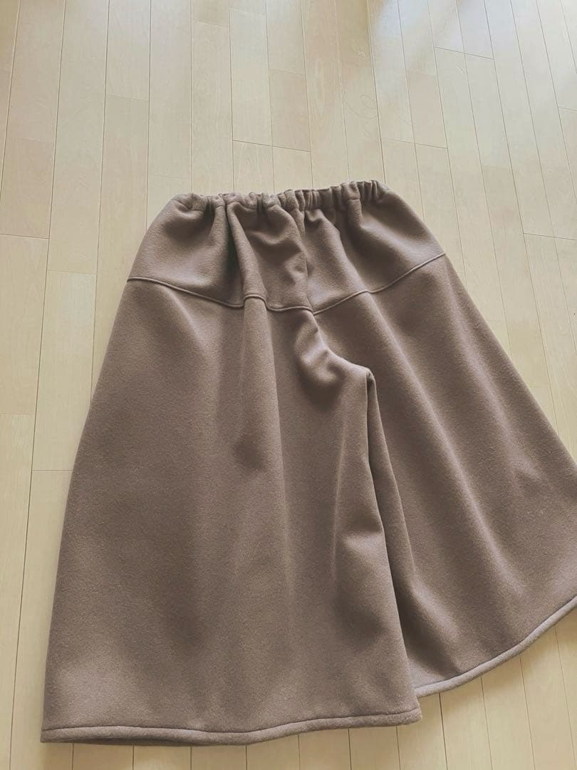 ガウチョパンツ ウールビーバー