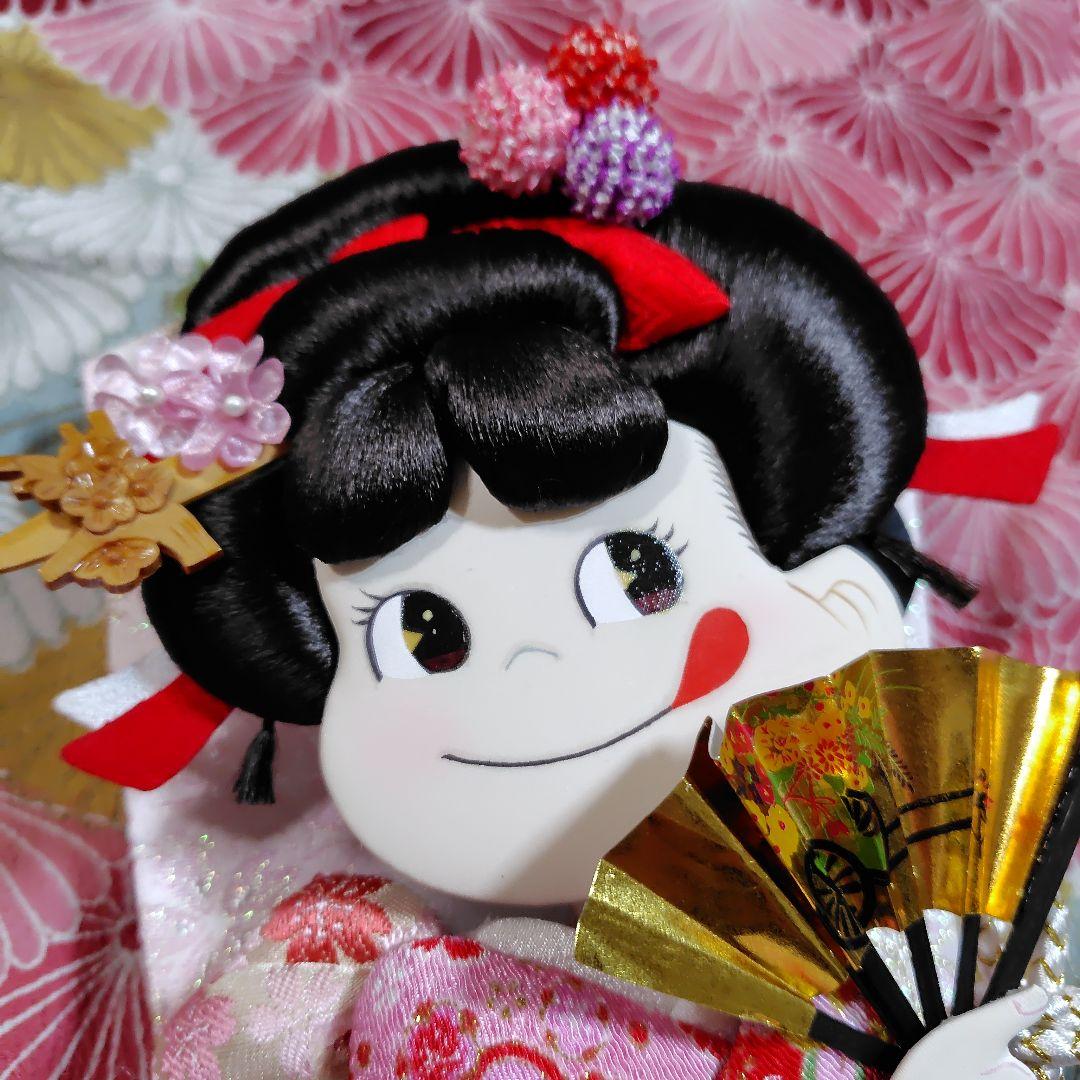 ペコちゃん　羽子板　不二家　吉徳　ペコ