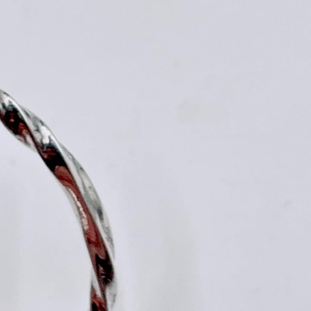 希少　スターリンギア ツイステッド バングル　シルバー925