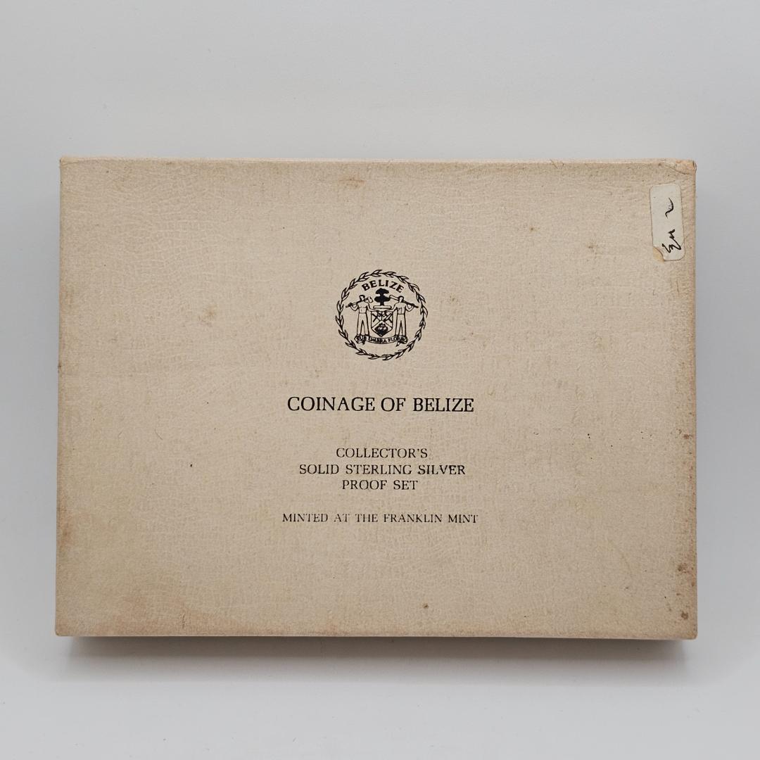 【純銀】1975年 ベリーズ公式通貨 プルーフ 8種 フランクリンミント