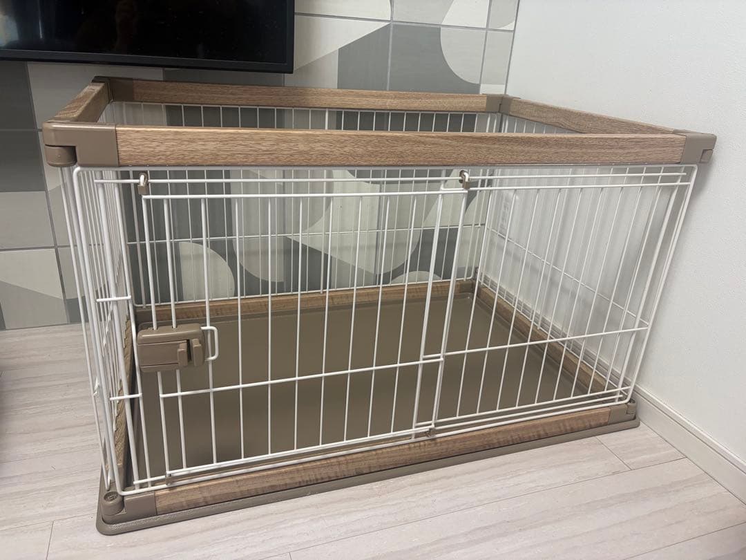 アイリスオーヤマ　ウッディペットサークル PWSR-960LV ライトナチュラル