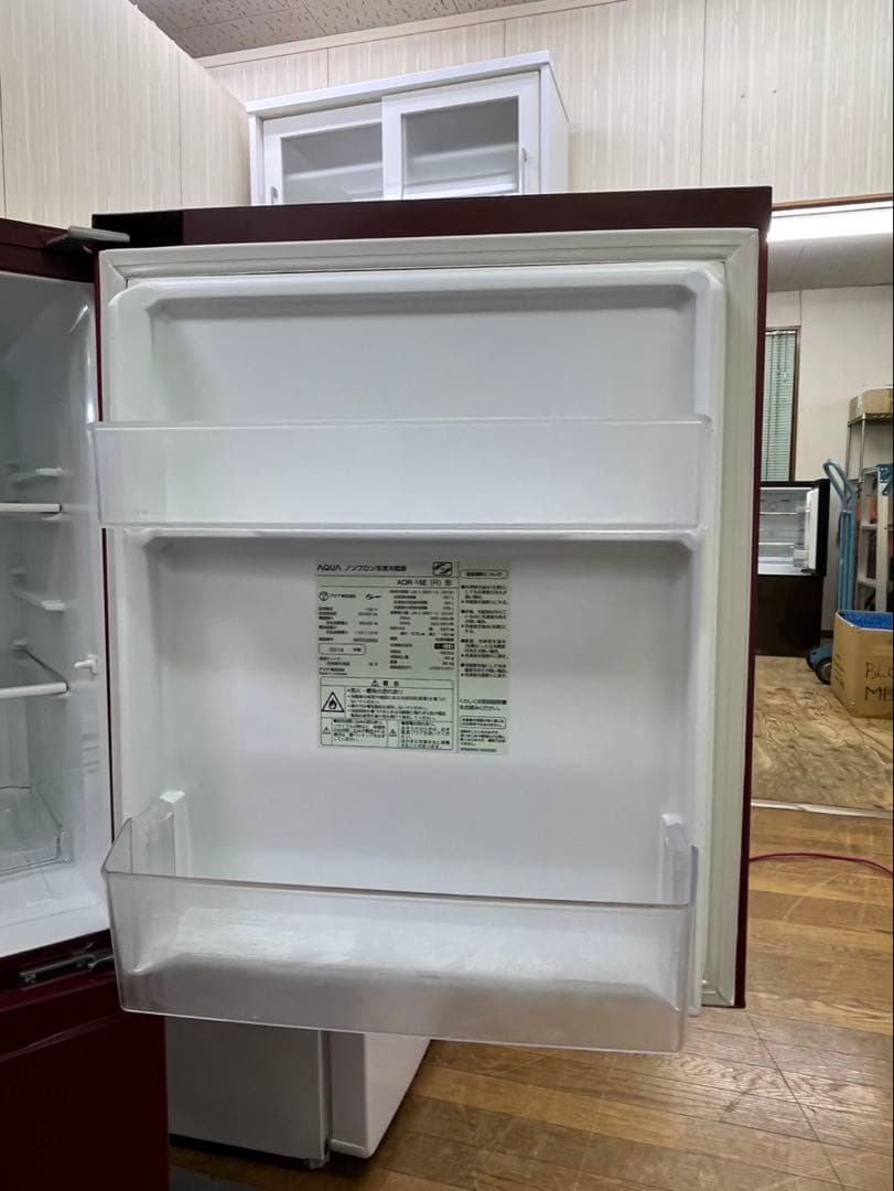 2ドア 157L 右開き AQUA 2016年 AQR-16E(R) 冷蔵庫