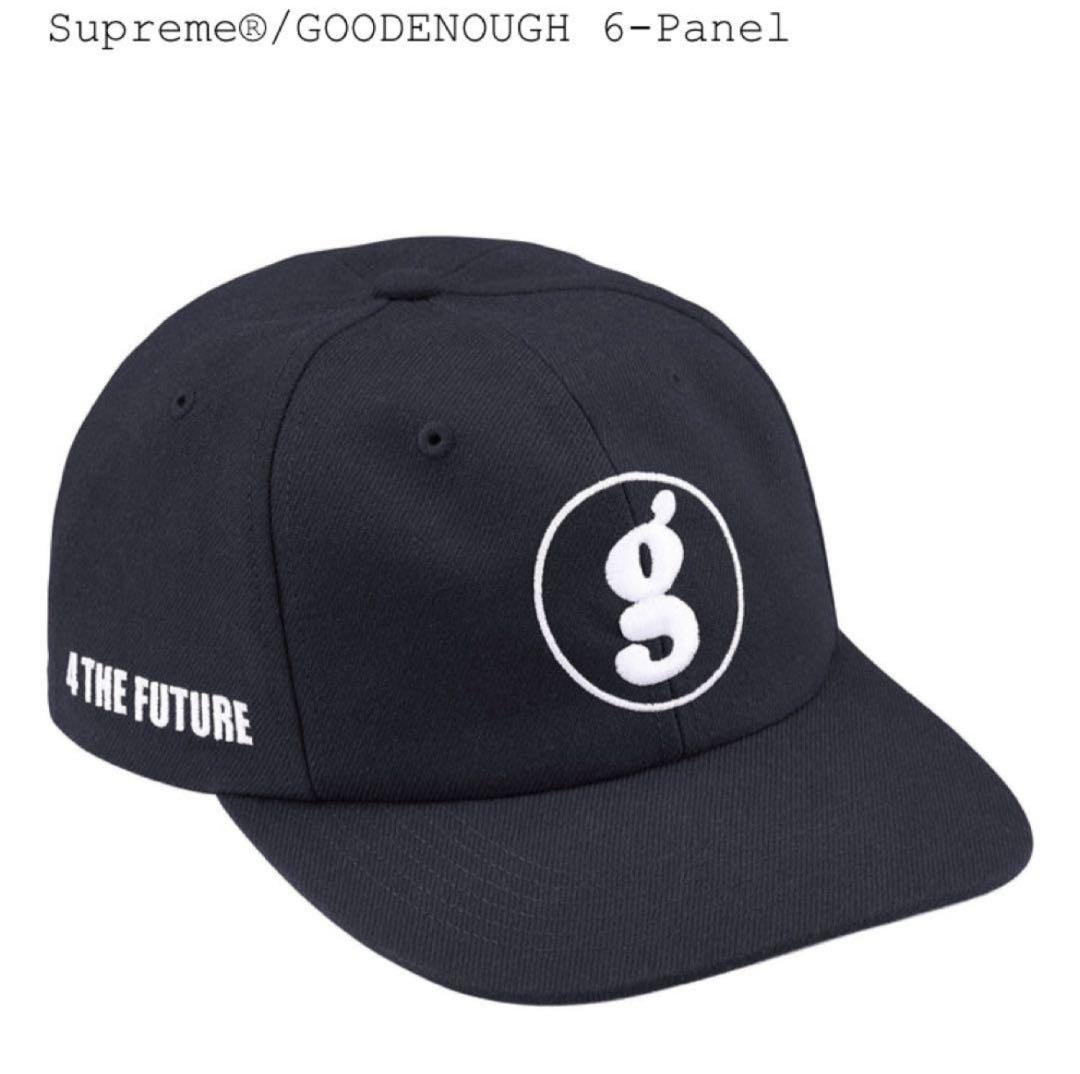 帽子 Supreme x GOODENOUGH 6-Panel CAP NAVY