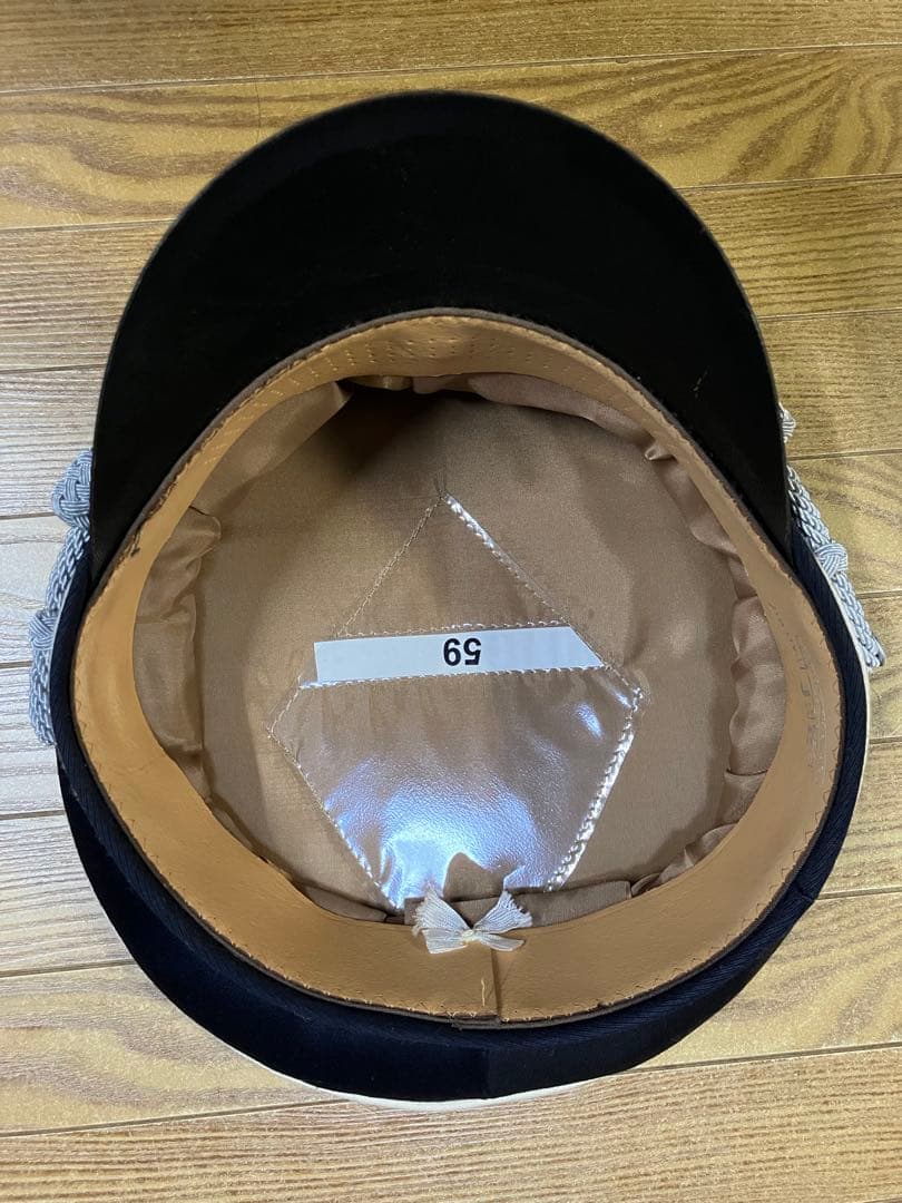 レプリカ アルゲマイネSS将校制帽 鷲章 髑髏帽章付EREL社製 ナチスドイツ