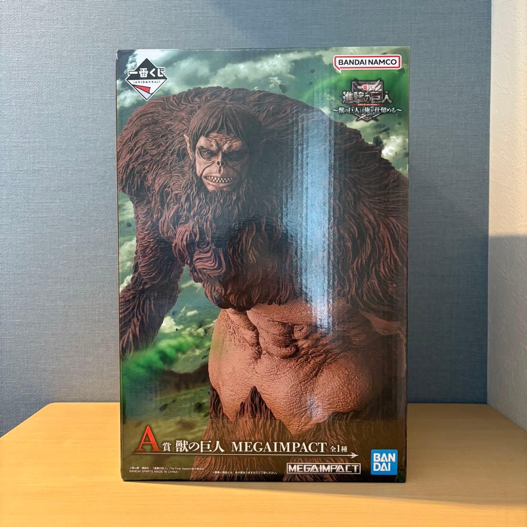 一番くじ 進撃の巨人 A賞 B賞 ラストワン賞 フィギュア3点セット　下位賞付き