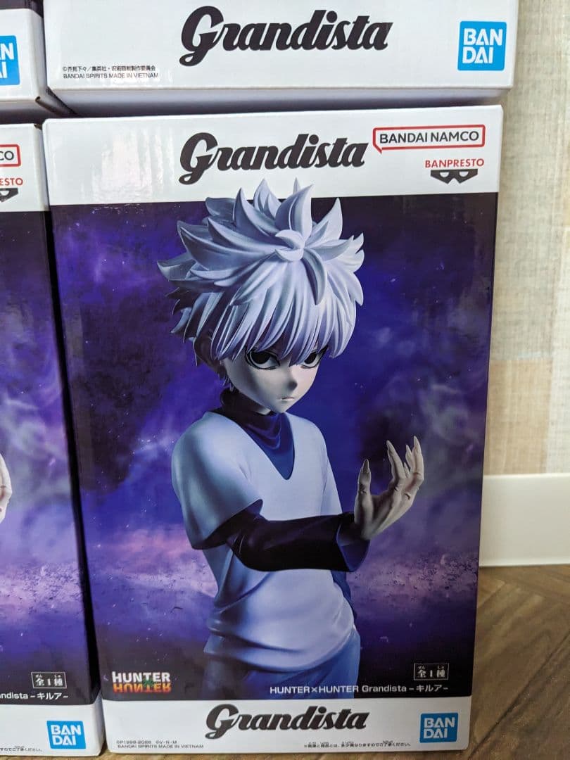 未開封　Grandista キルア3個と伏黒恵とゴジータ　と、らんま　６点セット