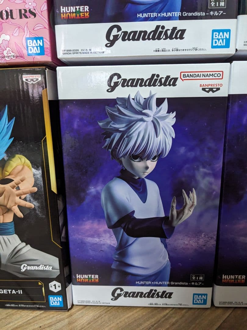 未開封　Grandista キルア3個と伏黒恵とゴジータ　と、らんま　６点セット