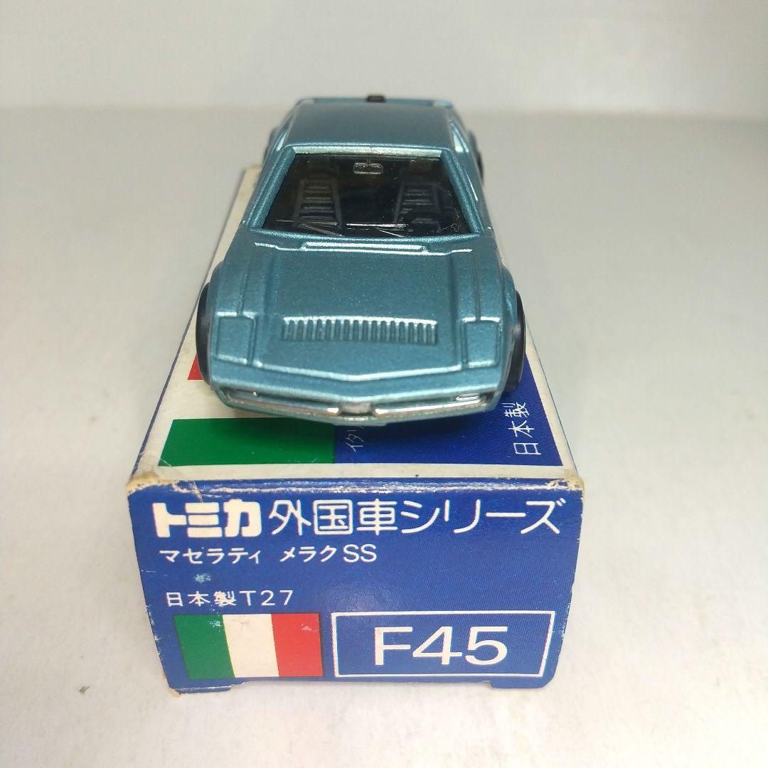 (3854)トミカ 青箱 日本製 マセラティ メラク SS 一般輸出
