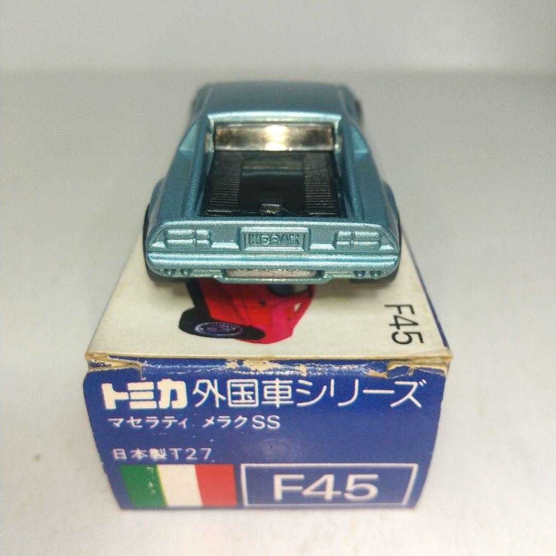 (3854)トミカ 青箱 日本製 マセラティ メラク SS 一般輸出