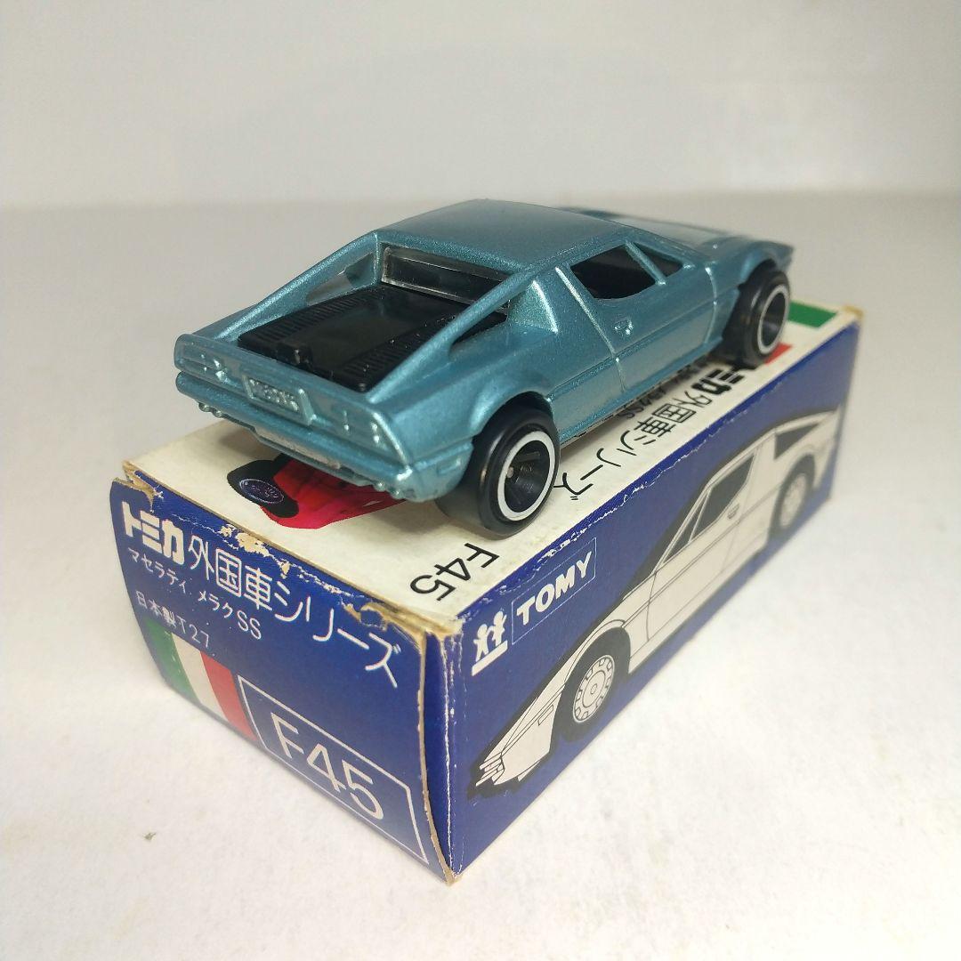 (3854)トミカ 青箱 日本製 マセラティ メラク SS 一般輸出