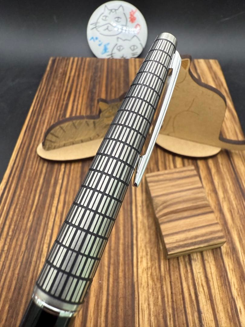 Pilot 万年筆 エリート 蝕刻 ショート 14K F 1980