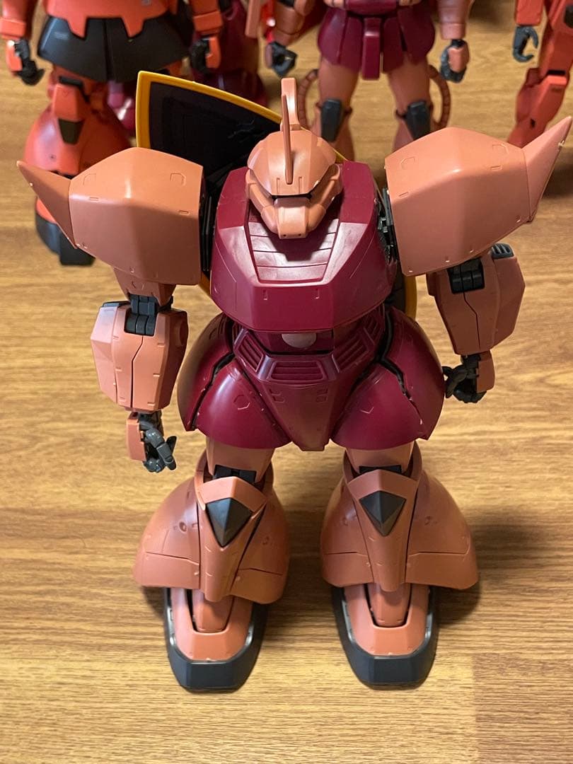 MG 1/100 シャア専用搭乗機6体セット ガンプラ ザク ドム ゲルググ 等