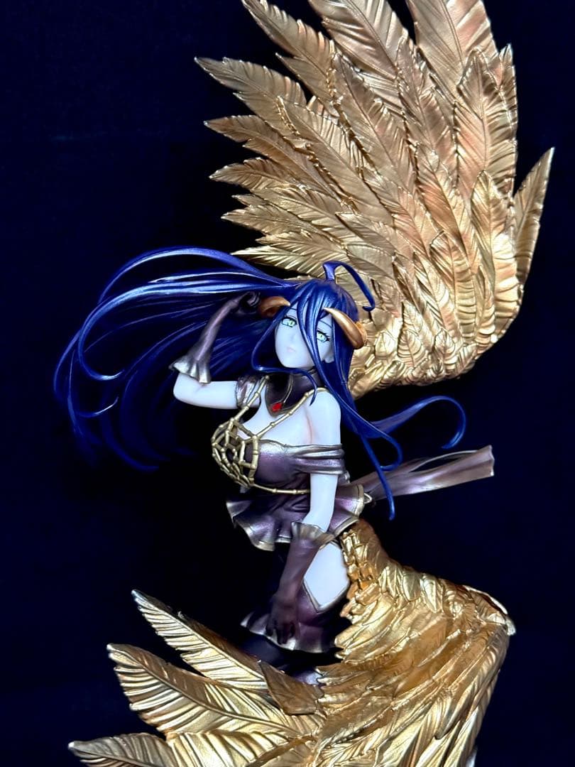 ゆ*き様 ベルベット リペイント アルベド フィギュア OVERLORD Dar