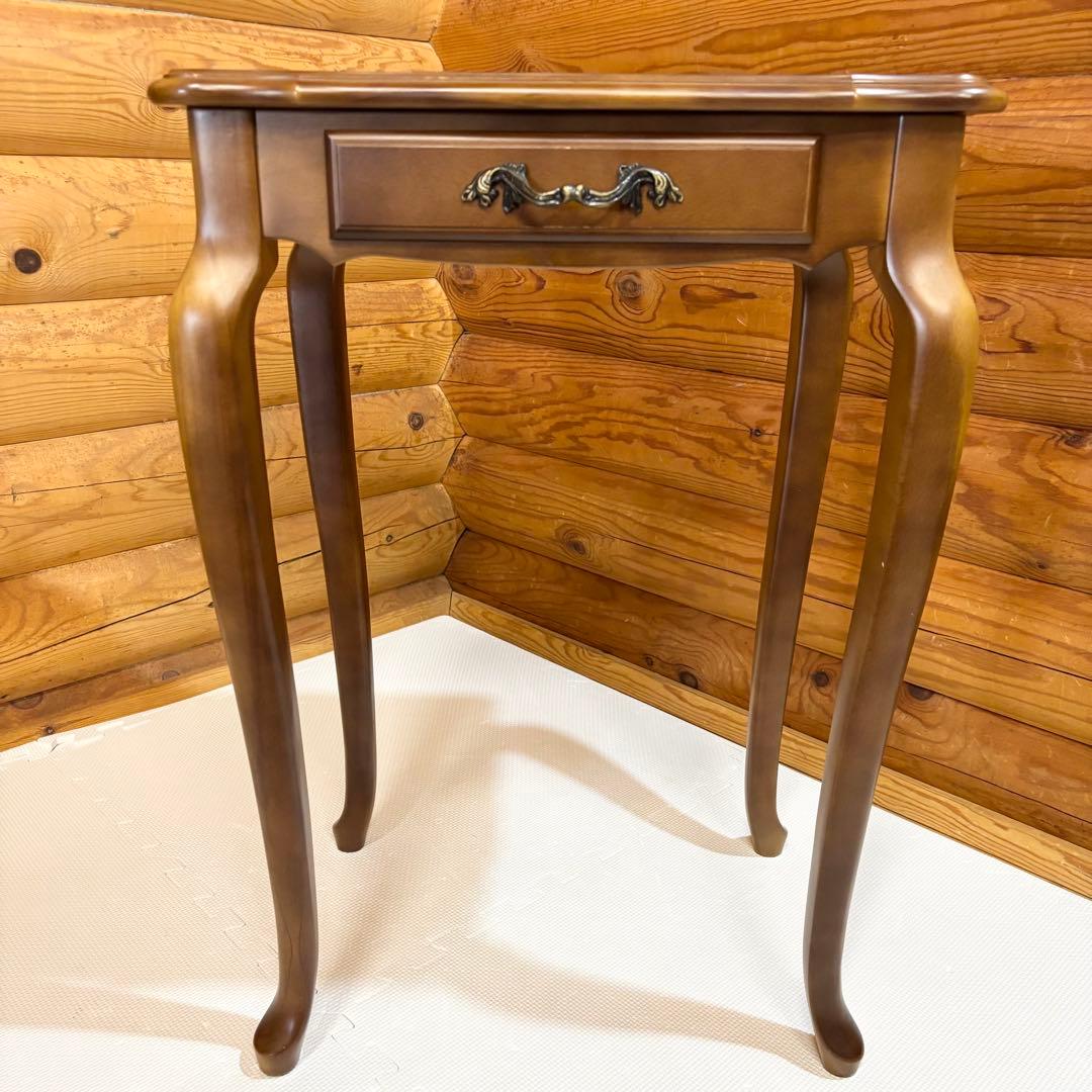 【美品】カリモク karinoku 猫足 コンソールテーブル サイドテーブル