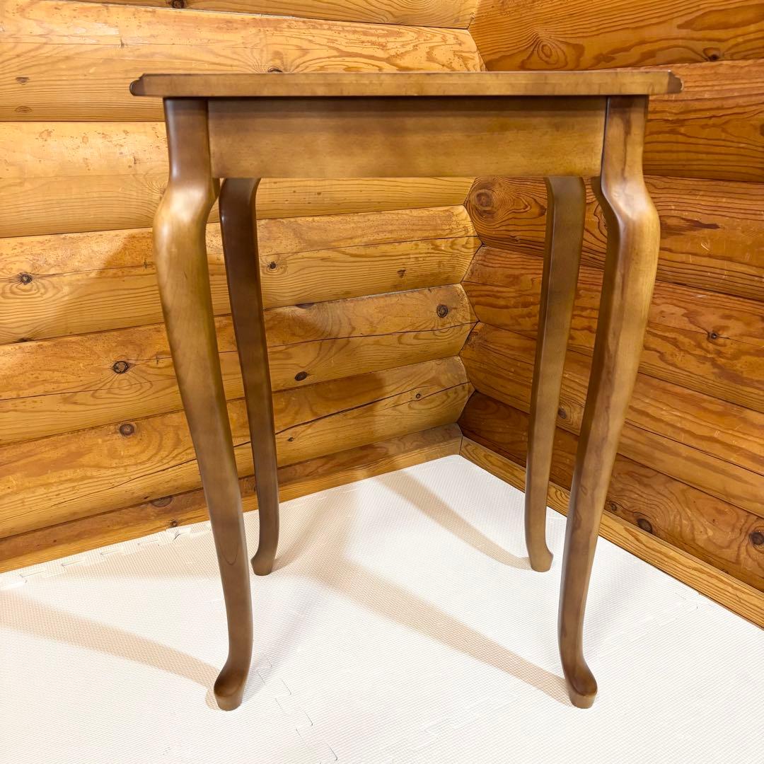 【美品】カリモク karinoku 猫足 コンソールテーブル サイドテーブル