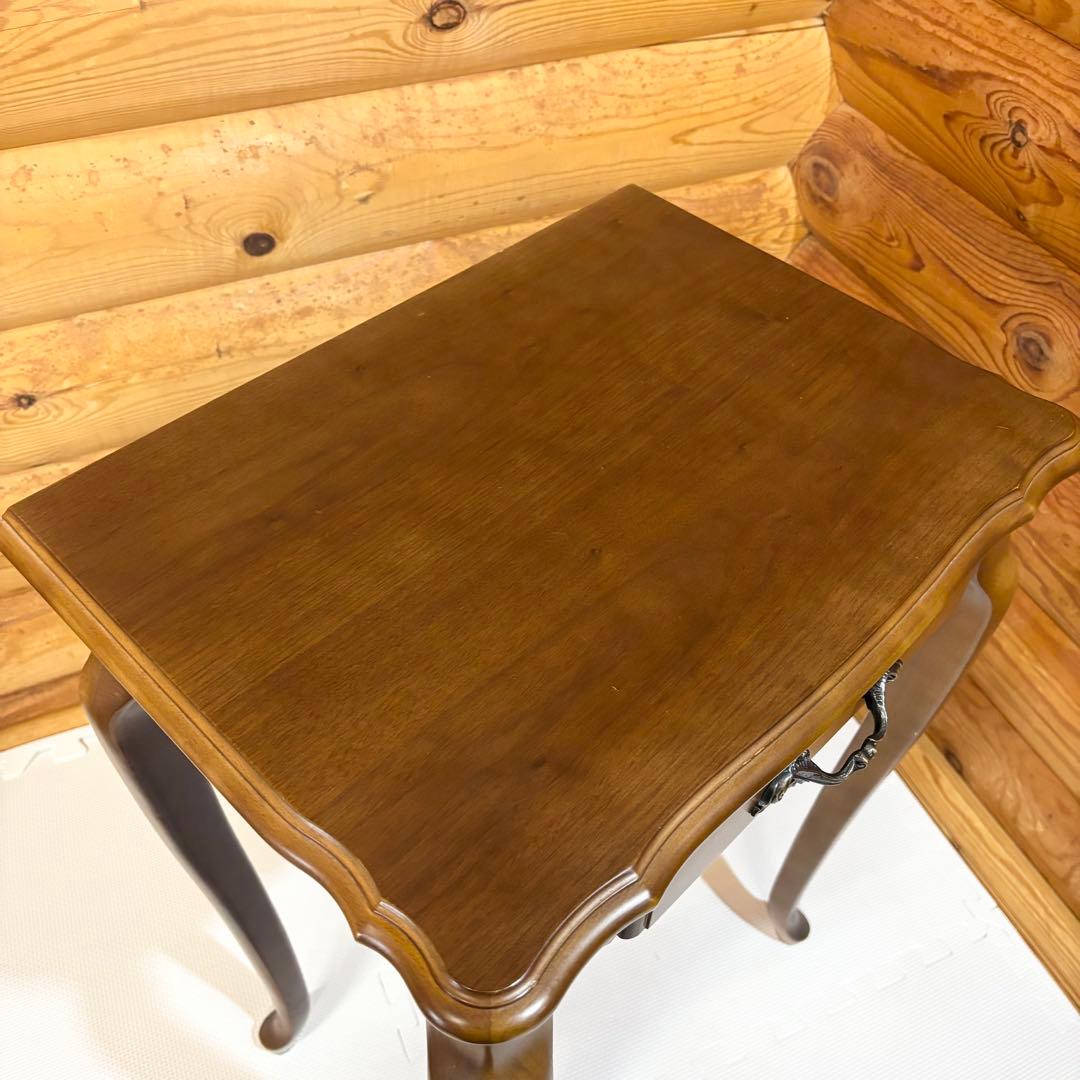 【美品】カリモク karinoku 猫足 コンソールテーブル サイドテーブル