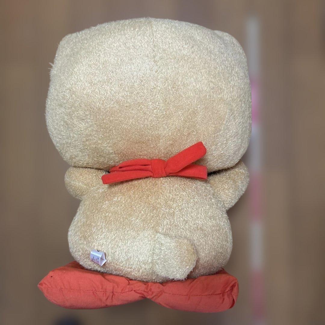 ハローキティ　招き猫　ぬいぐるみ　大　レア　千万両　縁起物