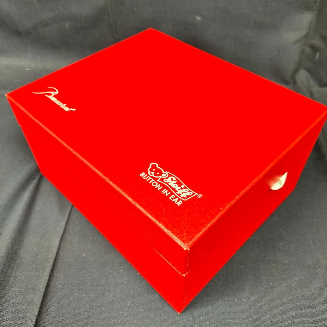 138-38 限定品 シュタイフ×バカラ 2004年 テディベア＆グラス セット