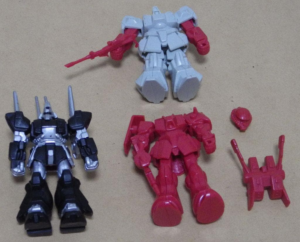 【改造＆塗装】1/250 機動戦士ガンダム ガチャガチャ 1985年頃