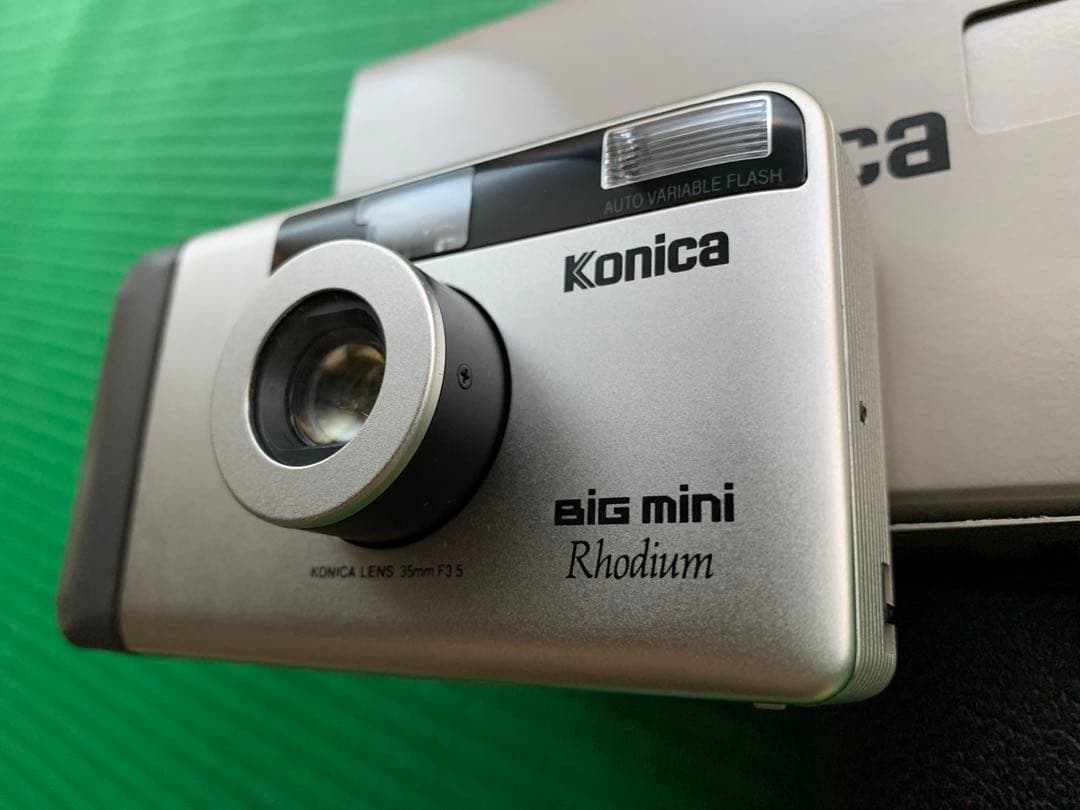 Konica BiG mini Rhodiumビック ミニ ロジウム ケース箱付