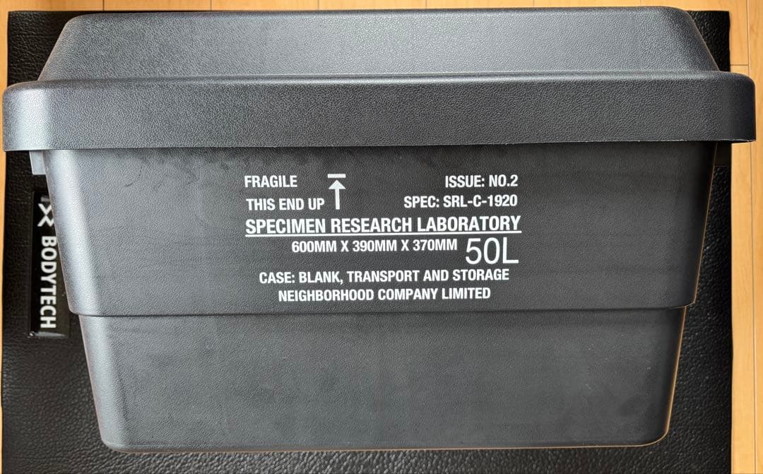 NEIGHBORHOOD SRL BOX 50L P-TRUNK トランクカーゴ