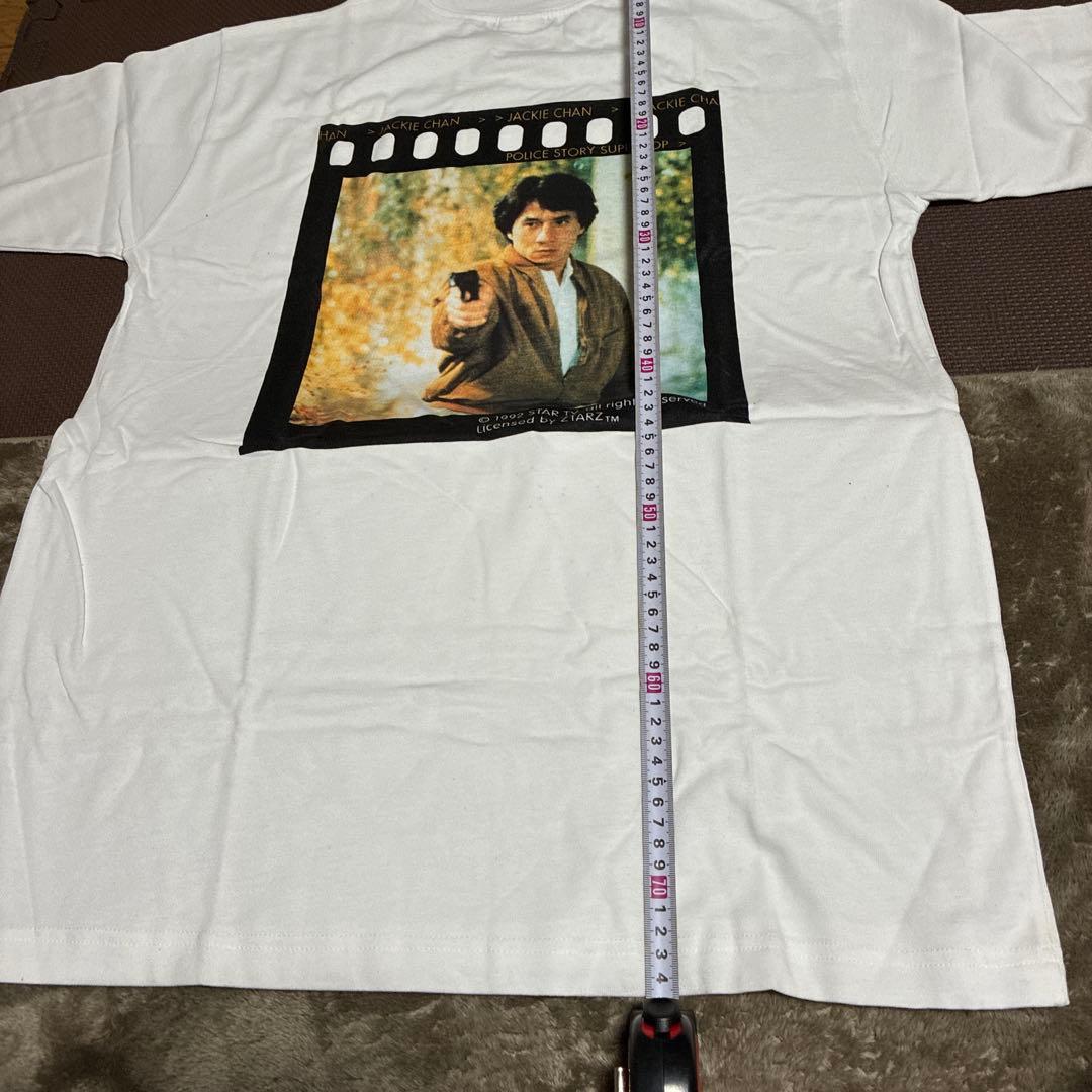 ‼️新品未使用品超希少品‼️ポリスストーリー ジャキーチェンビンテージtシャツＭ
