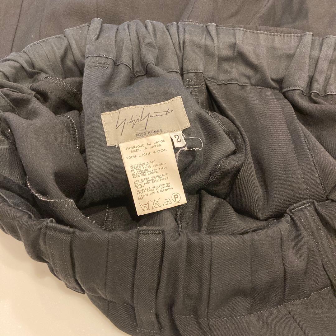 ヨウジヤマモトブラック はかまパンツ サイズ2