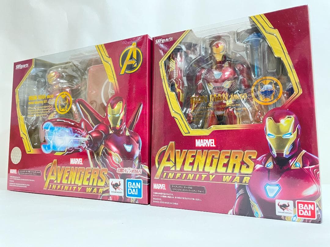 S.H.Figuarts アイアンマン マーク50&ナノウェポン 2点セット