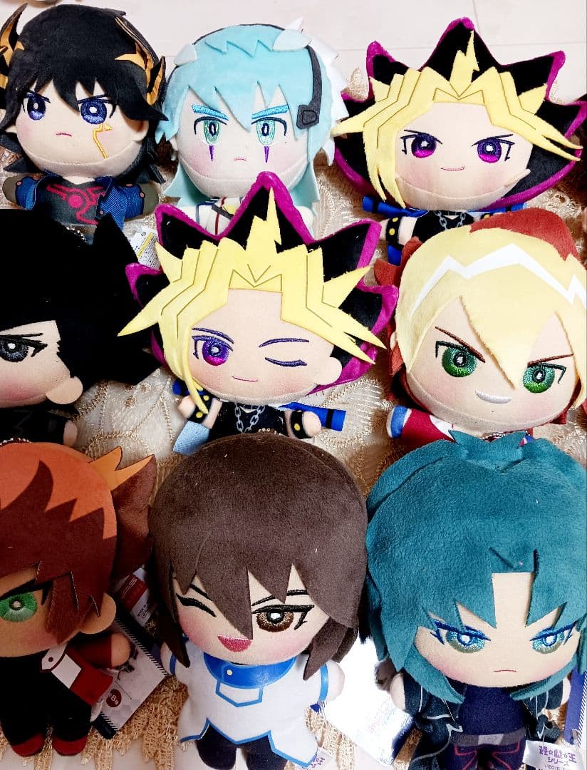 遊戯王 遊☆戯☆王 みにコレ ぬいぐるみ マスコット まとめ売り【１５体】