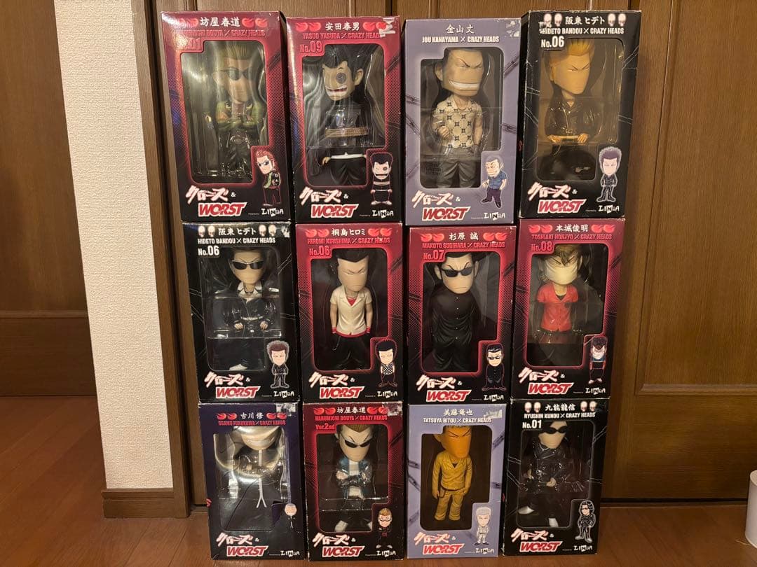 クローズ&WORST フィギュア　16体まとめ売り