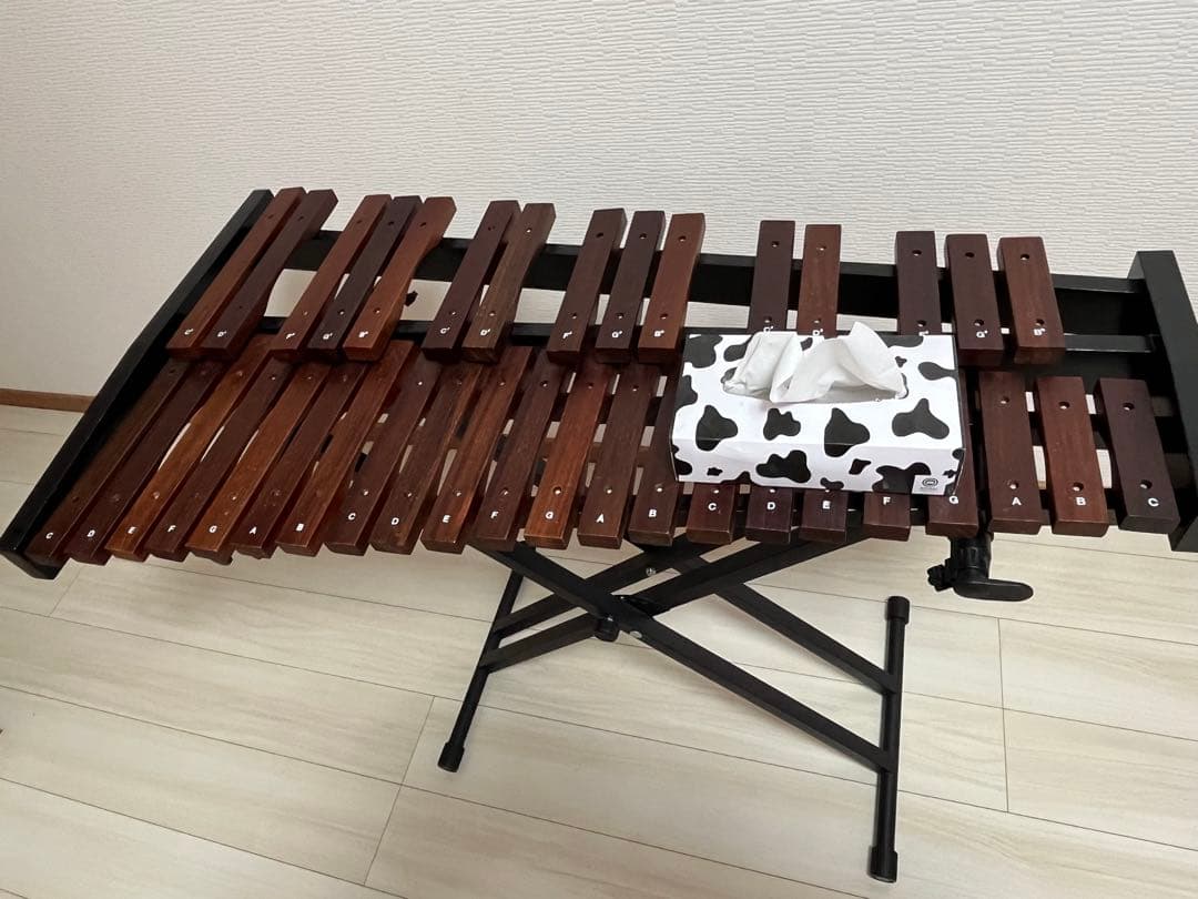 木製シロフォン 調整可能スタンド付き