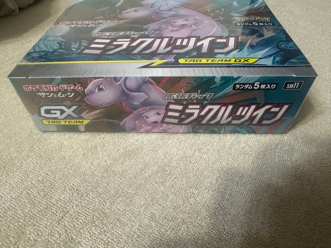 ポケモンカードゲーム ミラクルツイン 絶版BOX 未開封シュリンク付き