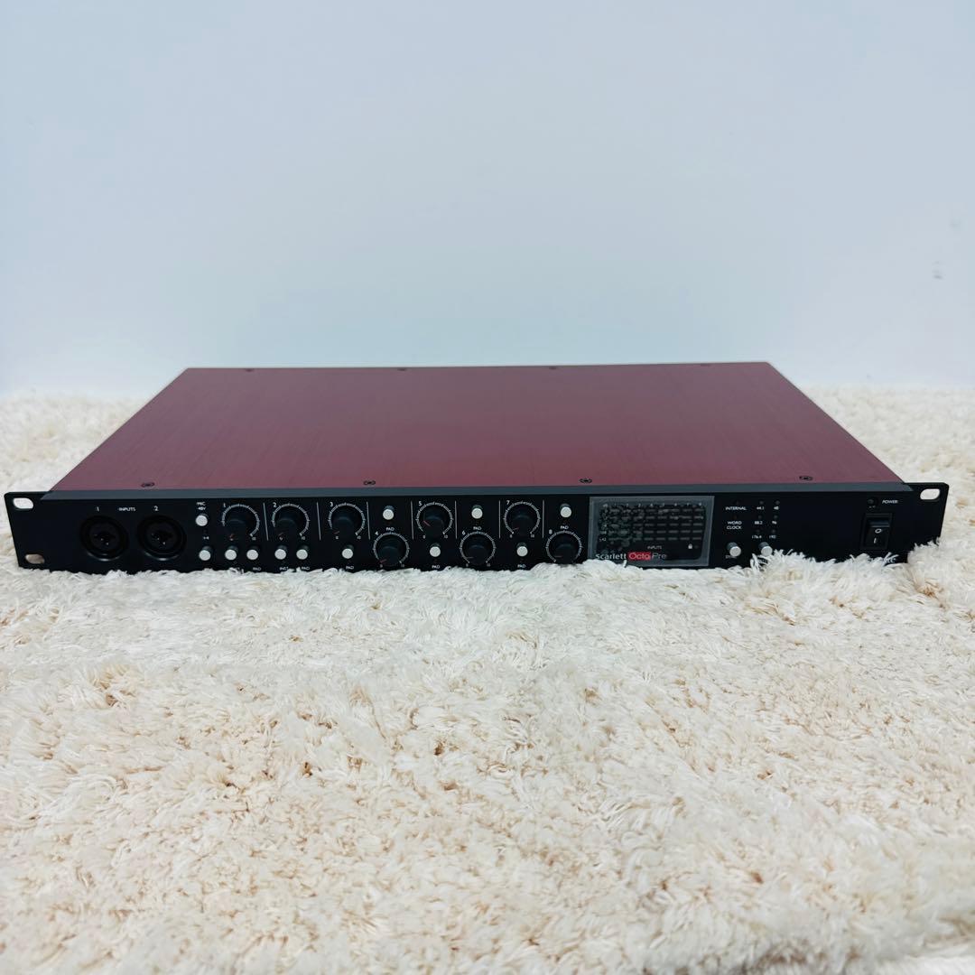 箱付き　極美品　Focusrite Scarlett OctoPre ADAT