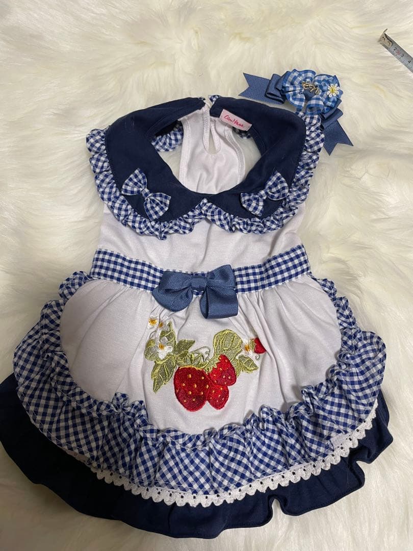 きゃんナナ　ワンピース　バレッタつき