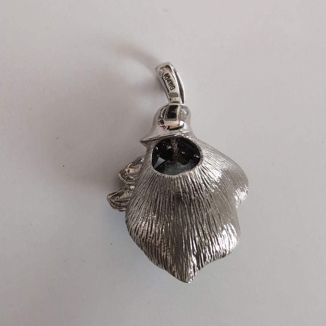 ブラックパール ペンダントトップ　k14WG刻印あり