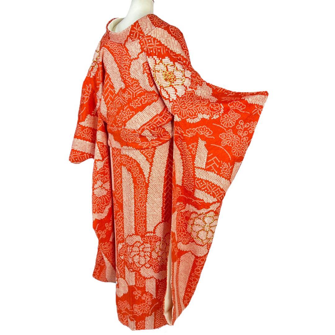 Mmmmmmi　振袖・袋帯セット　金駒　振り袖　総絞り